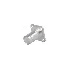 Conector BNC, 50Ω, mama, argintat, TE Connectivity - 1-1337446-0