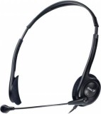 CASTI Genius, &quot;HS-200C&quot;, cu fir, standard, utilizare multimedia, microfon pe brat, conectare prin Jack 3.5 mm, negru, &quot;31710151100&quot;, (timbru verde 0.8