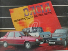Dacia 1310 intructiuni de folosire si carnet de intretinere foto