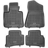 Set covorase auto din cauciuc Tucson (Tl), 09.2015-, Kia Sportage (Ql), 09.2015-, negru; polietilena (PE), 4 bucati