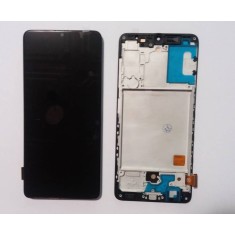 Display ecran cu Touchscreen si Rama pentru Samsung A41, A415, Incell, Negru