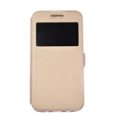 Husa Flip Book S-View Samsung A6+ 2018 a605 J8 J810 Fashion Gold