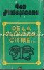 De La Clovnul Citire - Ion Fintesteanu, Editura Sport-Turism, 1982, Carte Cinematografie, 265 Pagini