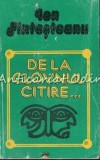 Cumpara ieftin De La Clovnul Citire - Ion Fintesteanu, Editura Sport-Turism, 1982, Carte Cinematografie, 265 Pagini