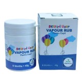 Vapour Rub Respira Ușor 40g Turda Pharm, Mentol și Eucalipt, Remediu Răceală Bebeluși +6 Luni