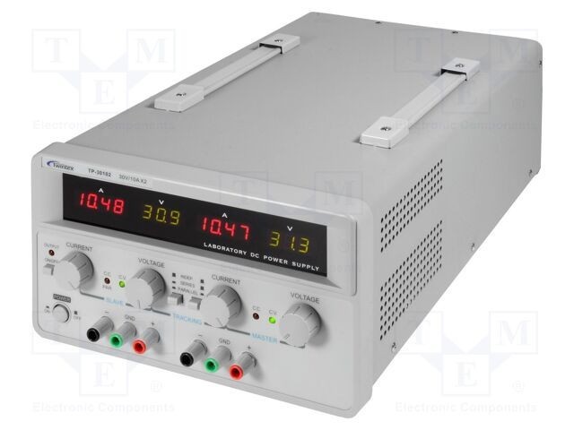 Alimentator Laborator Liniar Multicanal 0-30VDC 0-10A TWINTEX