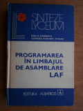 Dan N. Dobrescu - Programarea in limbajul de asamblare LAF