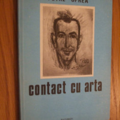 PETRE OPREA (dedicatia-autograf) - Contract cu Arta - 2003, 133 p.