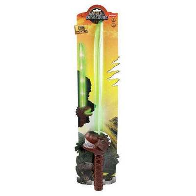 Sabie laser cu sunete si lumini Jurassic Revival 74cm Toi-Toys TT12054A foto