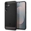 Husa pentru Samsung Galaxy S25 FE, Spigen, Rugged Armor, Neagra Mata