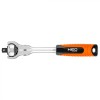 Clichet 1/2 &amp;quot;, cu cap rotativ 360&deg;, 72T, Neo 08-546