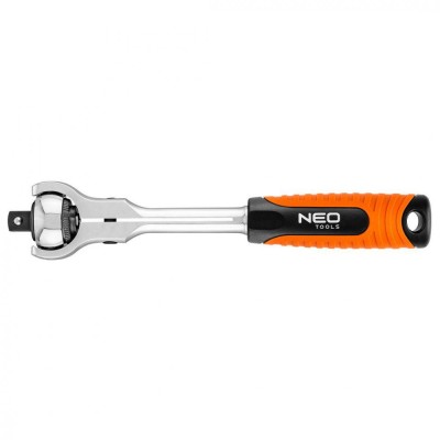 Clichet 1/2 &amp;amp;quot;, cu cap rotativ 360&amp;deg;, 72T, Neo 08-546 foto