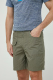 Columbia pantaloni scurți Washed Out bărbați, culoarea verde 1990793-397