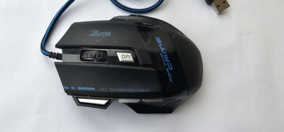 Mouse de gaming ZELOTES T-80 BIG MAC cu fir USB, cu LED multicolor, optic 7200 DPI foto