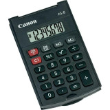 Calculator de birou CANONAS-8 ecran 8 digiti alimentare baterie display LCD negru include TV 0.1 lei &amp;quot;BE4598B001AA&amp;quot;, Canon