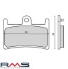 Placute Frana Fata Motorevolution: Suzuki GSXR 400, Yamaha FZR, TZR 250, T-Max 500, FZ6, FZS, YZF 600, TDM, FZ1 1000, YZF 1000