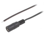 Cablu Alimentare DC 5.5/2.5 Negru 1.5m