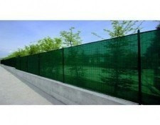 Plasa verde umbrire pentru gard 1 x 9 M foto