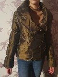 SH Geaca dama de iarna, Made in Italy, marimea S, fara defecte, Cappuccino