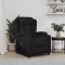 vidaXL Fotoliu rabatabil electric, negru, material textil 3098779