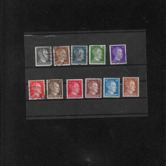 Serie Set 11 timbre Hitler Deutsches Reich