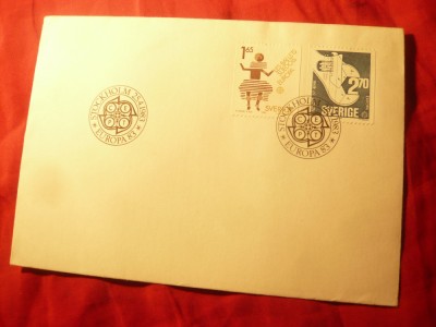 FDC Suedia 1983 - Europa CEPT foto