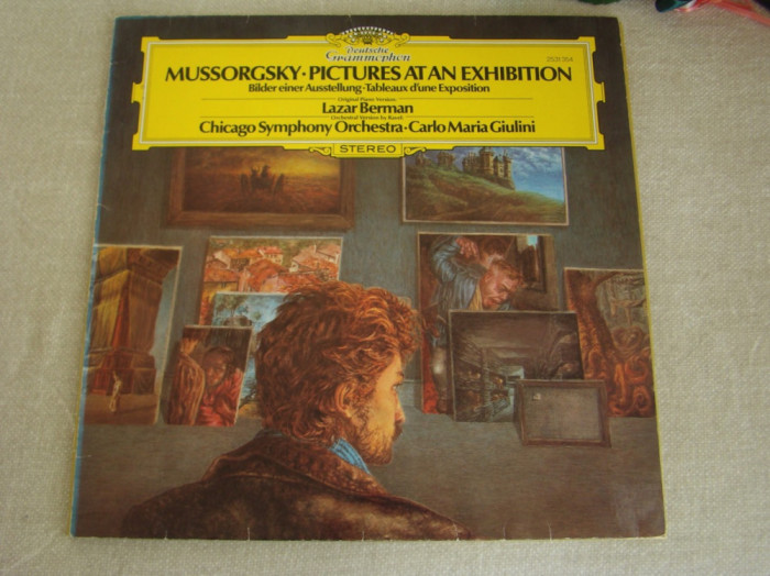MUSSORGSKY - Pictures At An Exhibition - Vinil Deutsche Grammophon