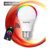 Bec LED inteligent Wi-Fi Uptec 9W E27 A60