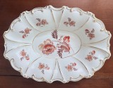 FRUCTIERA DIN PORTELAN FIN- ILMENAU GRAF VON HENNEBERG PORZELLAN L28cm
