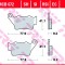 Set placute frana TRW MCB672 - Aprilia Pegaso 650 - Gas Gas EC 125-300 - Husaberg - Husqvarna WR - TE 125-610 - KTM 125-640