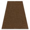 Covor BUENOS 6650 shaggy uni, o singură culoare bej &icirc;nchis, 60x100 cm