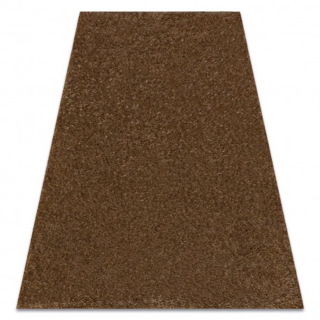 Covor BUENOS 6650 shaggy uni, o singură culoare bej &icirc;nchis, 200x290 cm