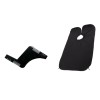 Set Pieptan Contur Barba GOGOU&reg;, Sablon Modelare + Baveta, Negru, Intretinere Barba, Anti-Static, Profesional