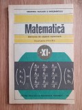 MATEMATICA MANUAL PENTRU CLASA A XI-A - Nastasescu, Nita, Clasa 11