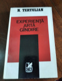 EXPERIENTA ARTA GINDIRE-N.TERTULIAN TD