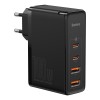 INCARCATOR retea Baseus GaN2 Pro, Quick Charge 3.0 100W, 2 x USB Type-C 5V/3A max, 2 x USB 5V/3A max, negru &quot;CCGAN2P-L01&quot; (timbru verde 0.18 lei) - 69