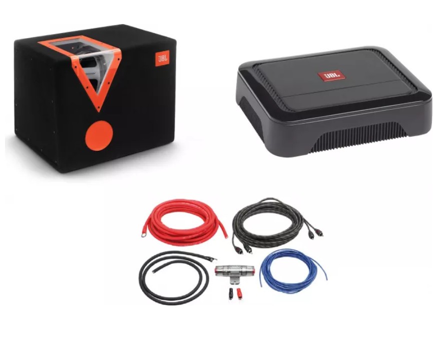 Pachet auto JBL Subwoofer CSX1400BP + Amplificator CLUB A600 + LK10