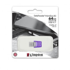 Stick USB Kingston DTDUO3CG3/64GB, MicroDuo, 64GB, USB 3.0 (Mov)