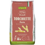 Paste fainoase Torchiette Semola Bio Rapunzel, Grau Dur Ecologic, Forma Spiralata, Vegane