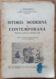 Istoria moderna si contemporana pentru clasa II-a gimnaziu-unic - I. Ionascu