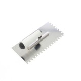 Gletiera inox Holzer 353, cu dinti de 8 mm, 27 x 13 cm
