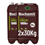 Solutie protectie lemn in contact cu solul sau apa Bochemit Forte Profi 2x30Kg, verde, concentrat, 2000m2, anti insecte si ciuperci. Uz industrial.
