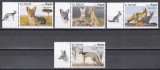 Angola 2019 - Vulpi, Serie cu Tapsuri, MNH
