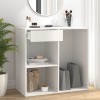 VidaXL Dulap de cosmetice, alb, 80x40x75 cm, lemn prelucrat 808837