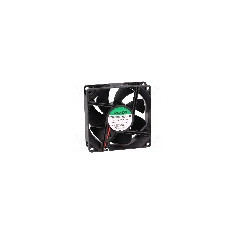 Ventilator 80x80x25mm, 12V DC, volum aer 69.7m3/h, lagar cu bila, SUNON - EE80251B1-000U-A99