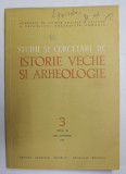 STUDII SI CERCETARI DE ISTORIE VECHE SI ARHEOLOGIE , TOMUL 31 , NUMARUL 1 , IAN- MARTIE , 1980