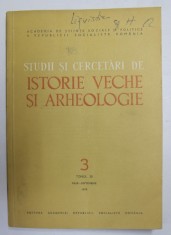 STUDII SI CERCETARI DE ISTORIE VECHE SI ARHEOLOGIE , TOMUL 31 , NUMARUL 1 , IAN- MARTIE , 1980