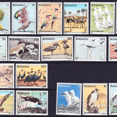 DB1 Fauna Pasari 1982 Botswana 18 v. MNH