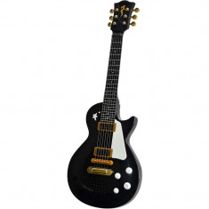 Chitara Rock My Music World, 53 cm, corzi metalice, efecte de sunet, buton test, demo incorporat