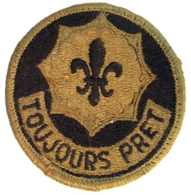 5.491 USA SUA ECUSON MILITAR PATCH EMBLEMA TOUJOURS PRET US 2ND ACR foto